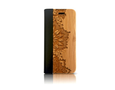 Étui à rabat FLEURS pour iPhone 6(S)